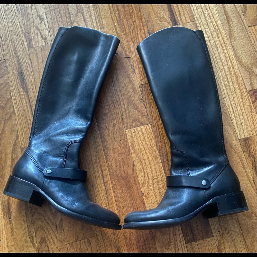 Via Spiga Knee leather boots